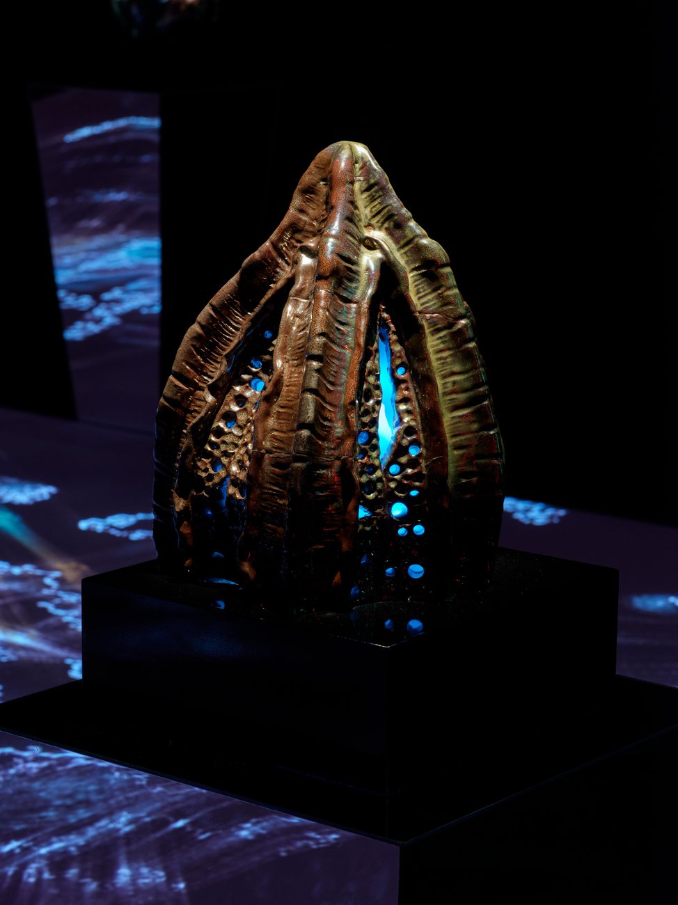 As Above, So Below — ceramic seed sculpture