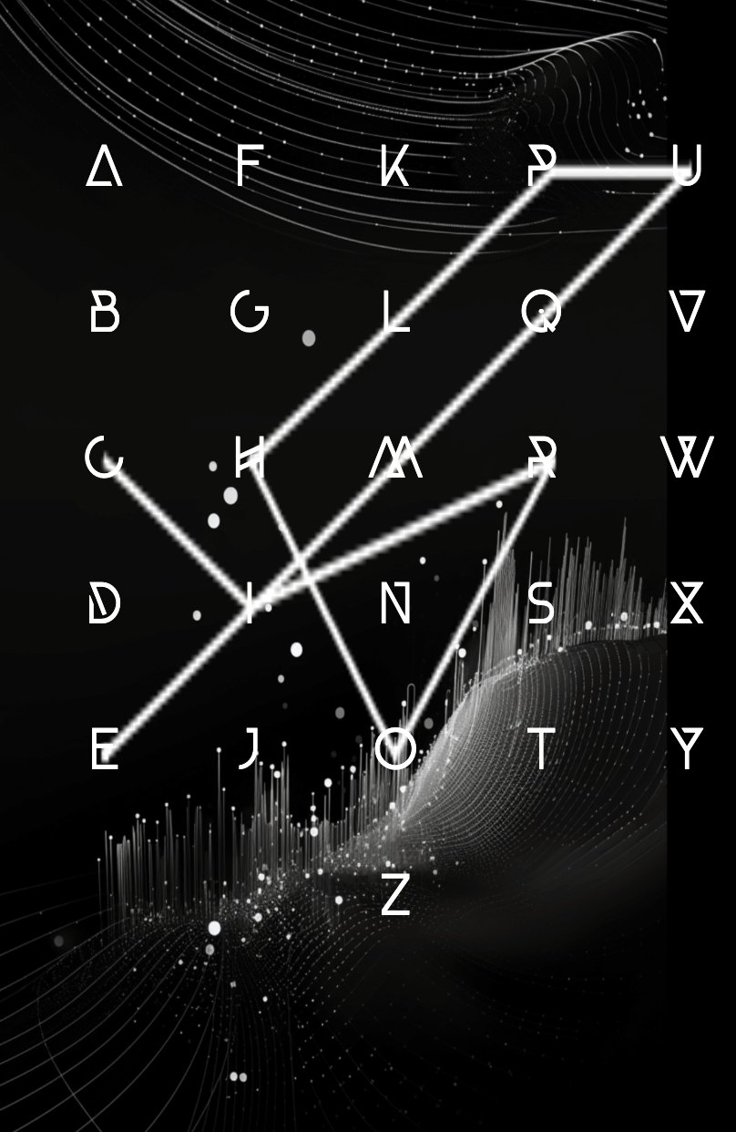 Geomantra — sigil alphabet